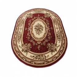 Dywan owalny Exclusive 04 bordowy