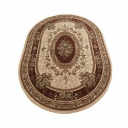 Dywan owalny Exclusive 04 brązowy