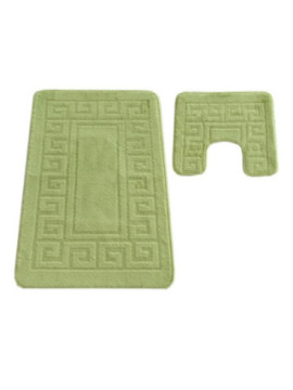 Komplet łazienkowy Montana z wycięciem Ethnic Phosphoric green