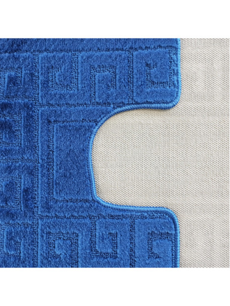 Komplet łazienkowy Montana z wycięciem Ethnic Dark Blue