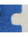 Komplet łazienkowy Montana z wycięciem Ethnic Dark Blue