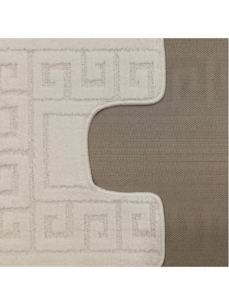 Komplet łazienkowy Montana z wycięciem Ethnic Pearl White