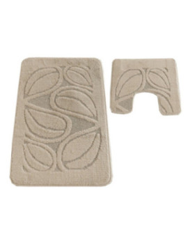 Komplet łazienkowy Montana z wycięciem Flora Beige