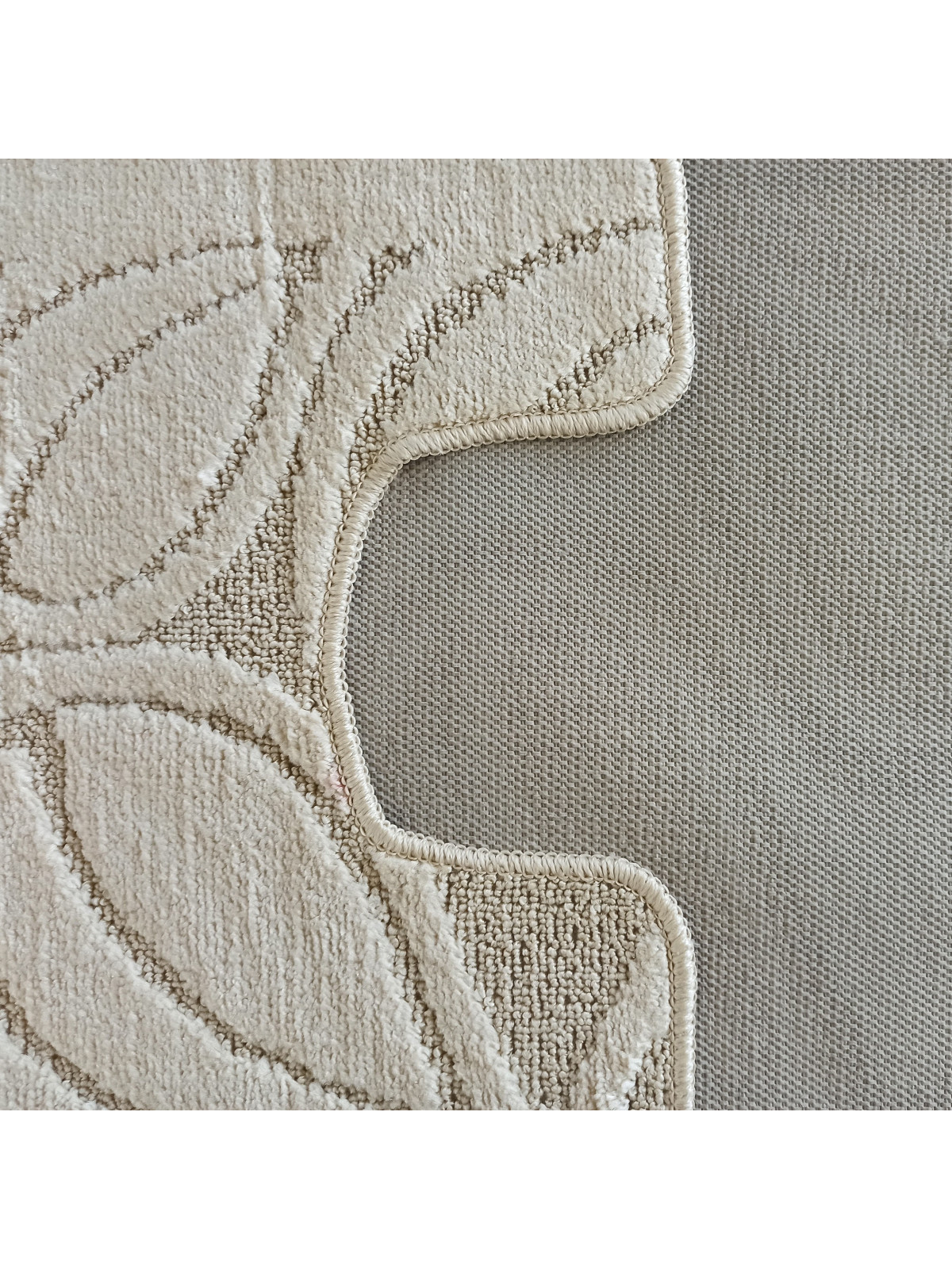 Komplet łazienkowy Montana z wycięciem Flora Beige
