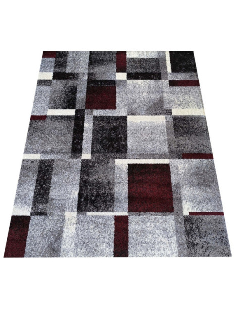 Dywan OTTO 09 Szaro-Czerwony