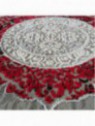 Dywan Ekskluzywny Angora 01 - Szaro-Czerwony