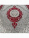Dywan Ekskluzywny Angora 01 - Szaro-Czerwony