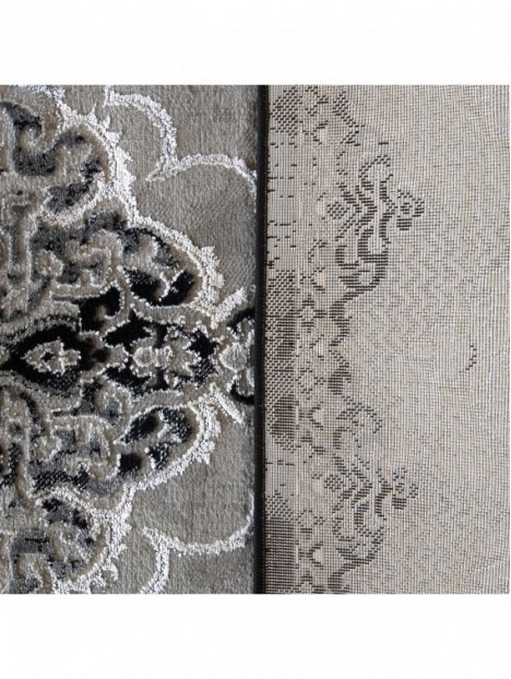 Dywan Ekskluzywny Angora 02 - Szaro - Czarny