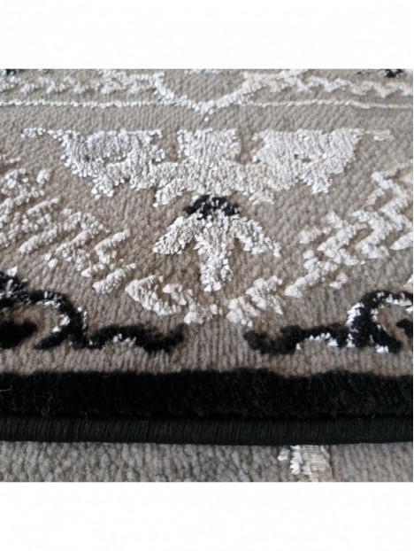 Dywan Ekskluzywny Angora 02 - Szaro - Czarny