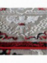 Dywan Ekskluzywny Angora 02 - Szaro-Czerwony