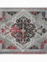 Dywan Ekskluzywny Angora 02 - Szaro-Czerwony