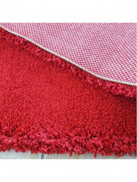 Dywan nowoczesny Shaggy Cosy Balta 01 BO - Czerwony