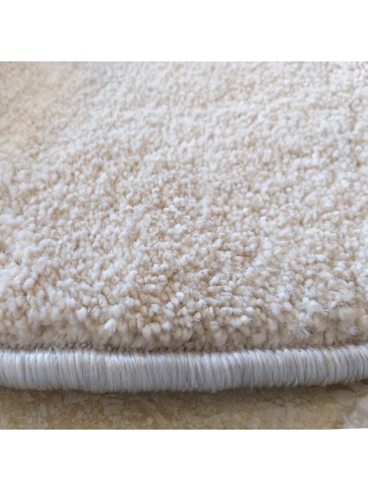 Dywan nowoczesny Koło Shaggy Cosy Balta 01 - Beżowy