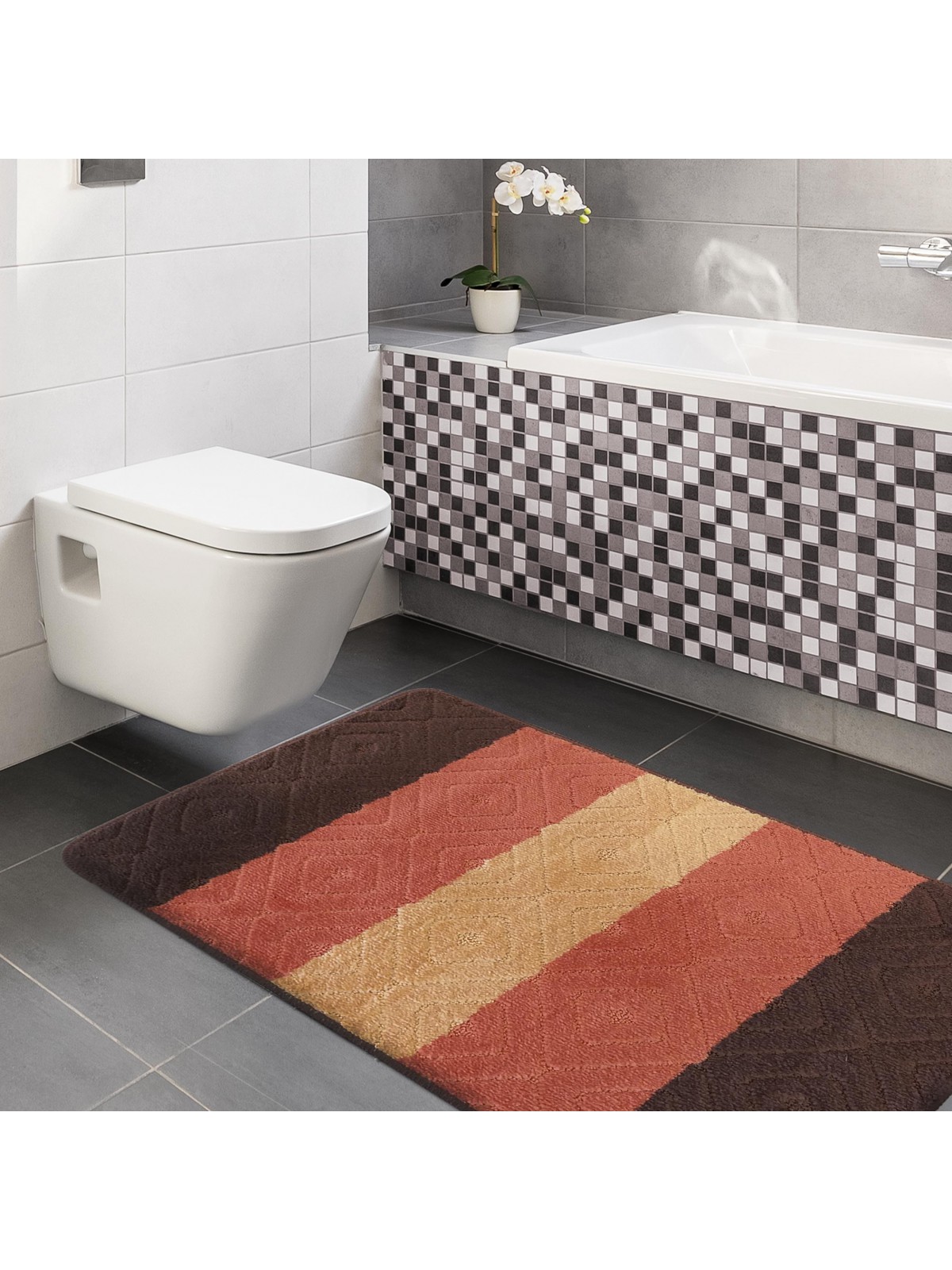 Komplet łazienkowy Montana 03N brązowy